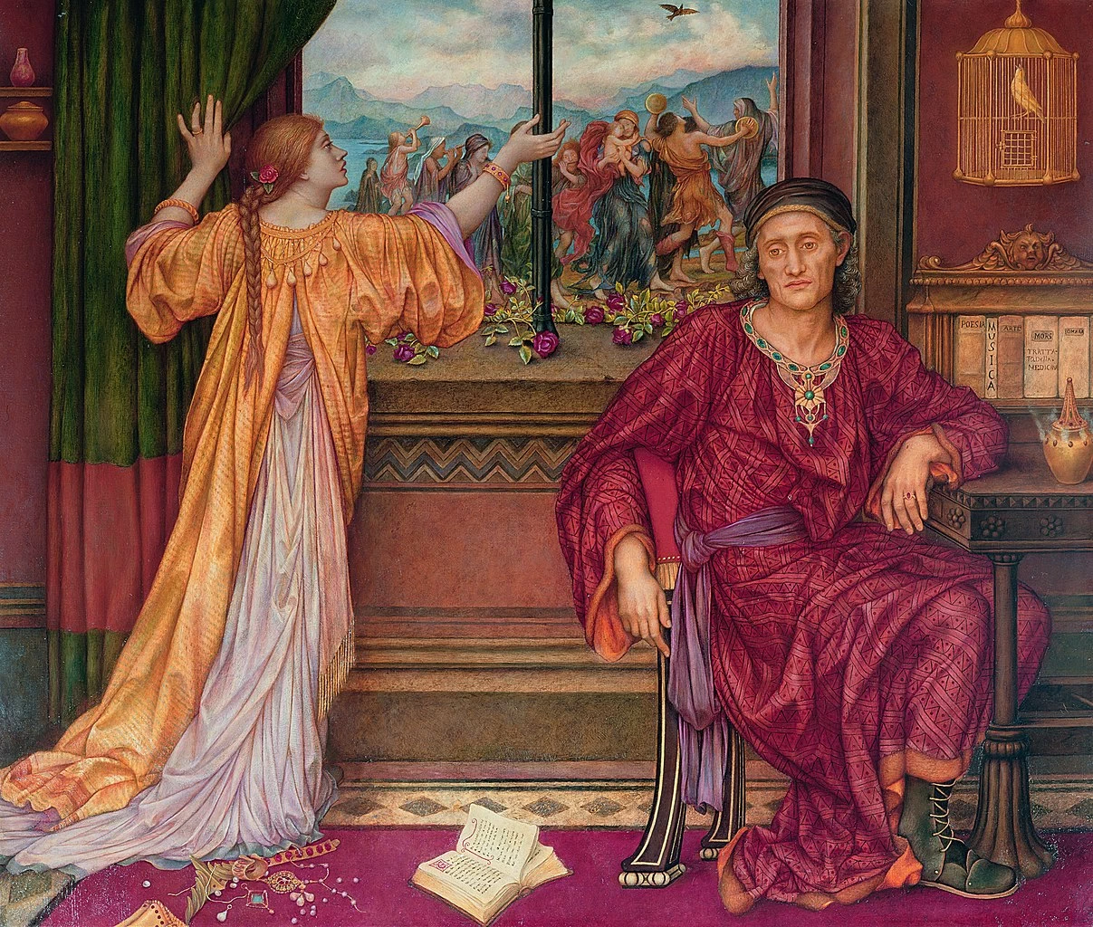 Evelyn de Morgan - La gabbia dorata